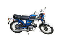Honda CD50H, Bleu, cyclomoteur de projet
