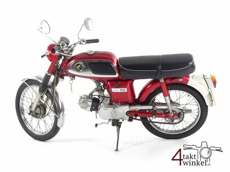 VENDU ! Honda CD50h, rouge, with papers