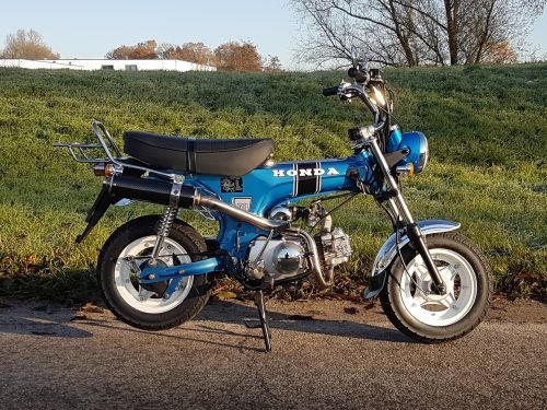VERKOCHT ! Skyteam, 50cc, Dax, 225km, blauw - 4taktwinkel.nl