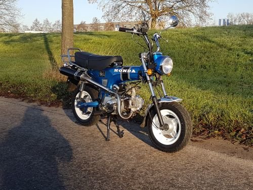 VERKOCHT ! Skyteam, 50cc, Dax, 225km, blauw