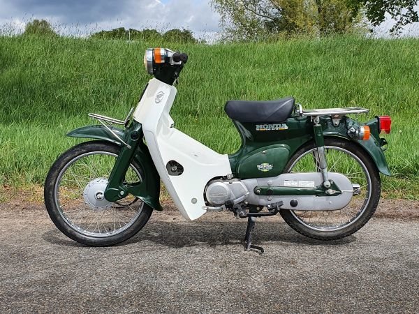 VERKOCHT ! Honda C50 NT Japans, groen, 1586 km