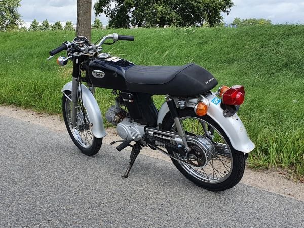 VENDU! Honda CD50s benly Japanese, black, 22487 km, with papers