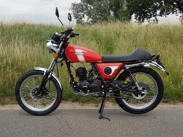 Mash Fifty, 50cc, rood, Euro 4