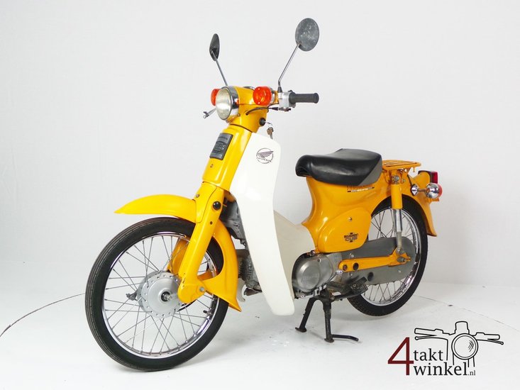 Vendu! Honda C50 NT Japanese, yellow, 13775km