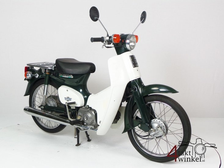 VENDU! Honda C50 NT Japanese, green, 6000 km, with papers