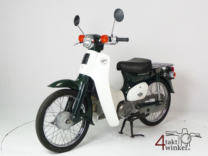 VENDU! Honda C50 NT Japanese, green, 6000 km, with papers