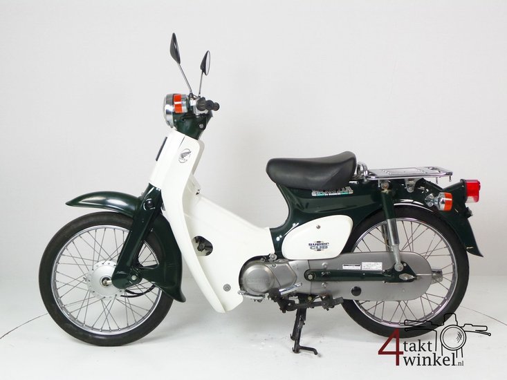 VENDU! Honda C50 NT Japanese, green, 6000 km, with papers