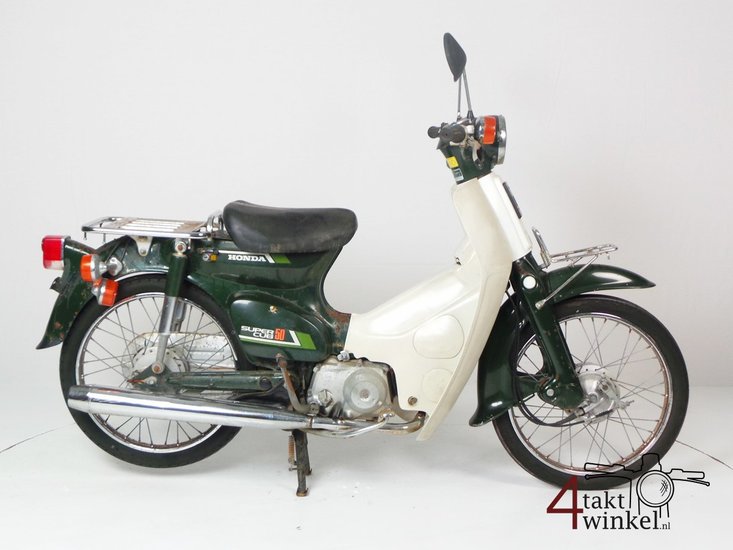 VENDU ! Honda C50 NT Japanese, green, fixer upper