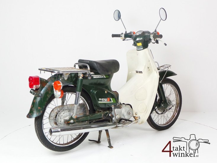 VENDU ! Honda C50 NT Japanese, green, fixer upper