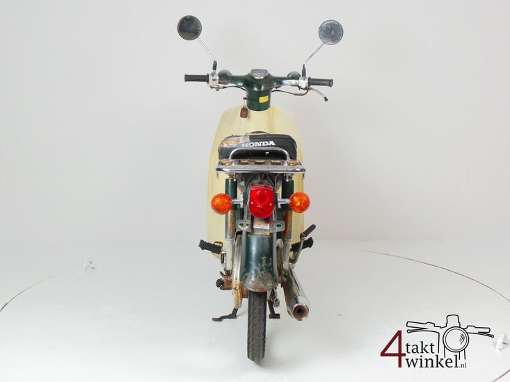 VENDU ! Honda C50 NT Japanese, green, fixer upper 4