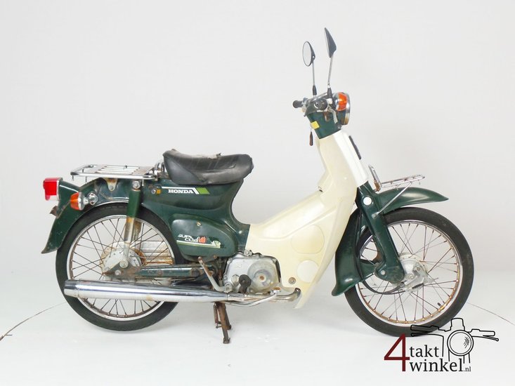 VENDU ! Honda C50 NT Japanese, green, fixer upper 4