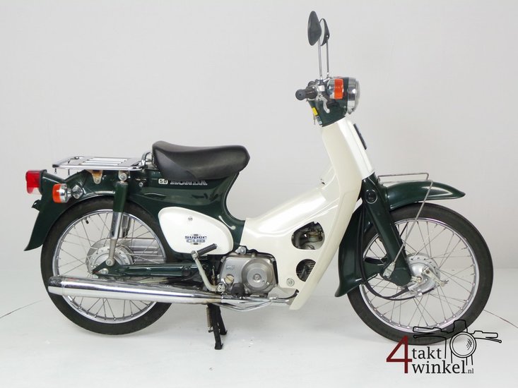 VENDU ! Honda C50 NT Japanese, green, 6159 km