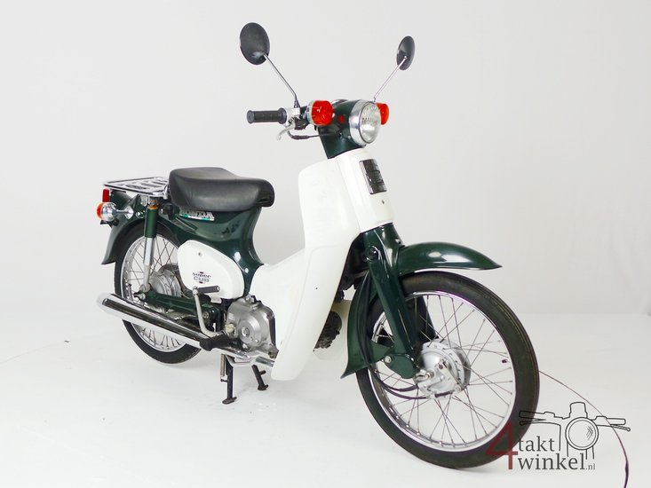 Vendu ! Honda C50 NT Japanese, green, 6717 km