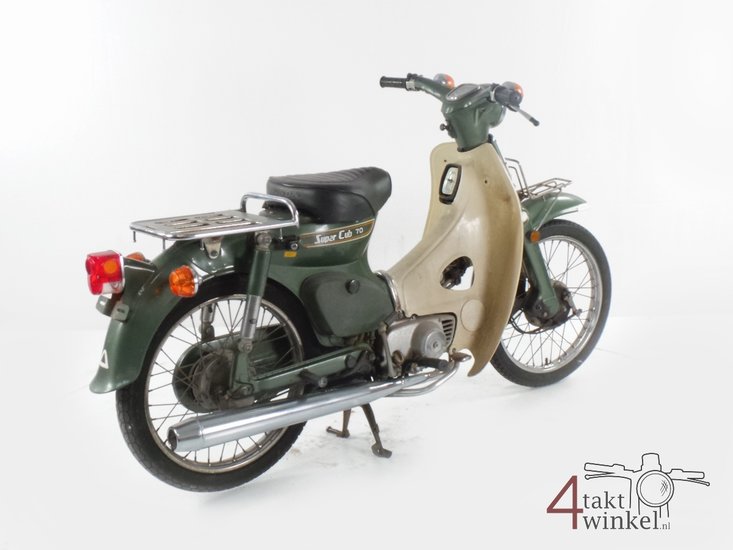 VENDU! Honda C70 K1 Japanese, green, 16999km