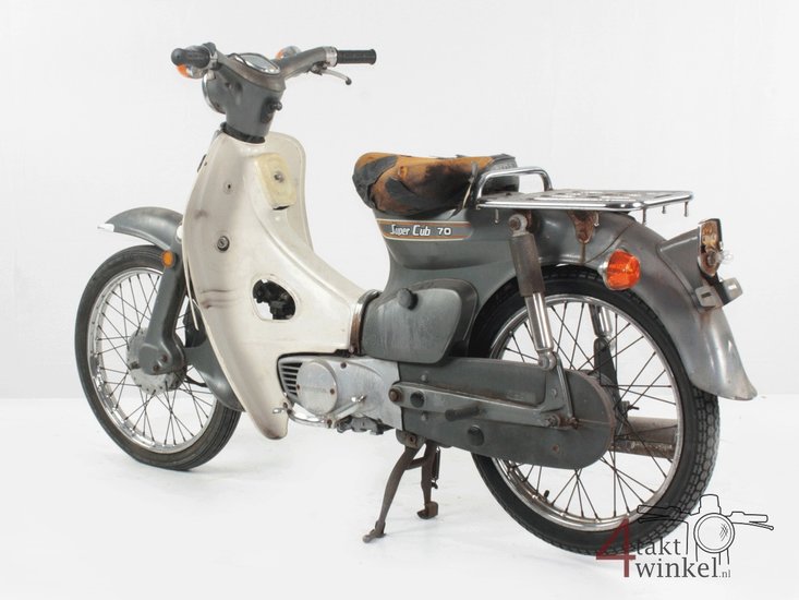 VENDU ! Honda C70 K1 Japanese, gray, 15719km