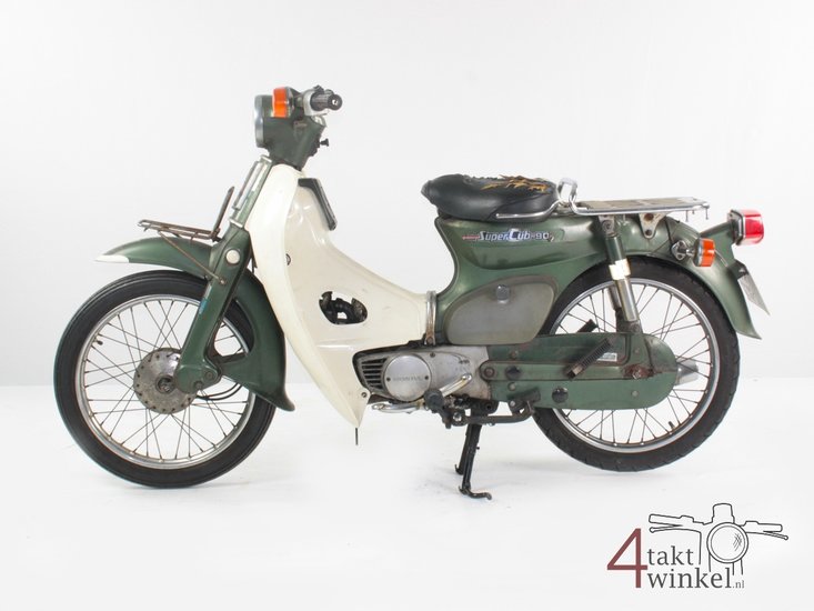 VENDU! Honda C90 K1 Japanese, 51468 km, green, with papers! 