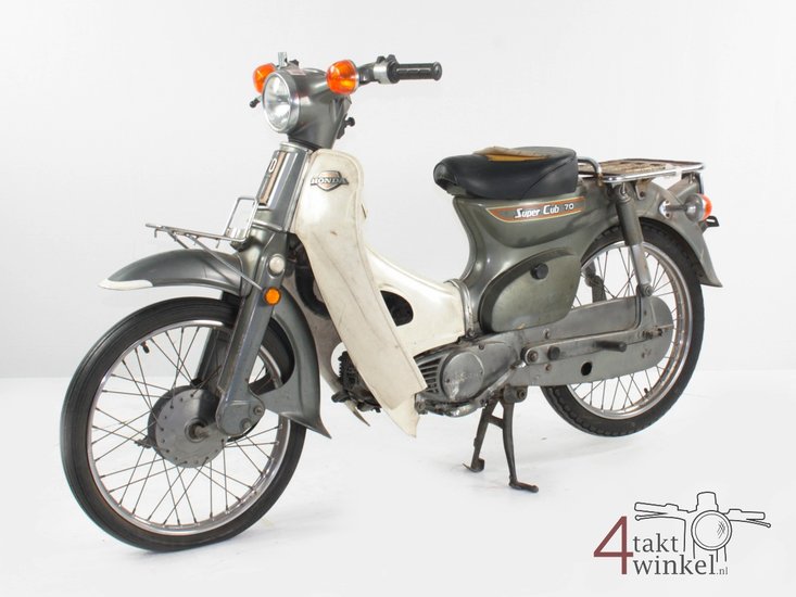 VENDU ! Honda C70 K1 Japanese, gray, 10406 km