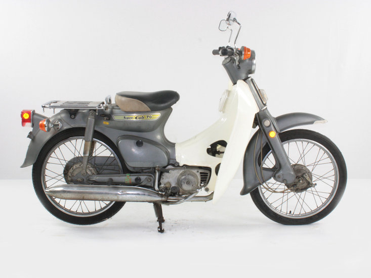 VENDU! Honda C70 K1 Japanese, gray, 13977km