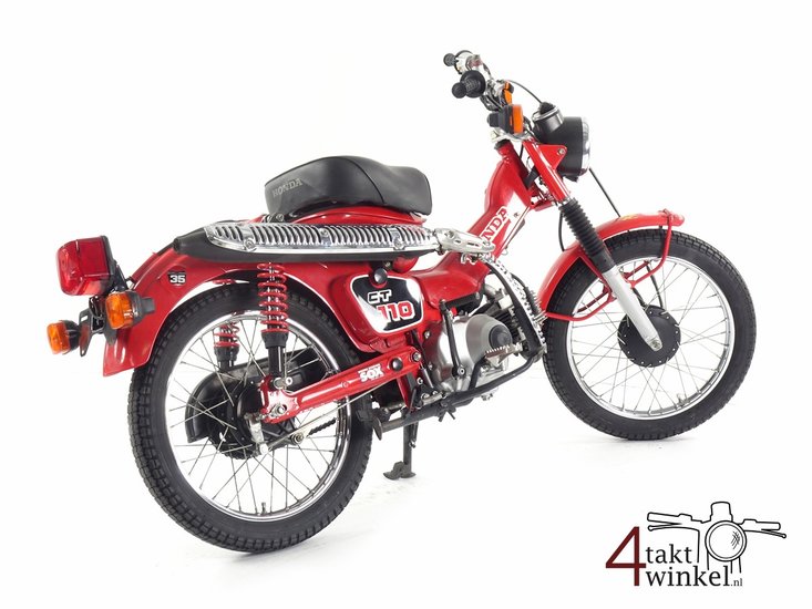 VENDU! Honda CT110, Hunter Cub, rouge, 26439km