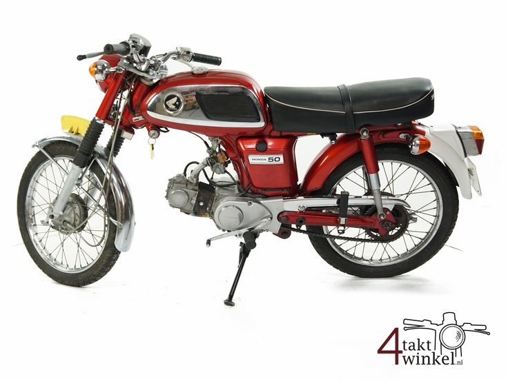 VENDU! Honda CD50h, rouge, with papers