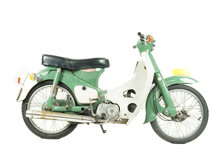 VENDU ! Honda C50 OT, 4412km, avec immatriculation