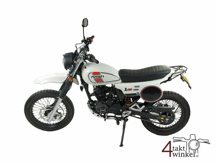 Vendu! Mash X-ride, 50cc, Euro 5, Blanc, 2meme