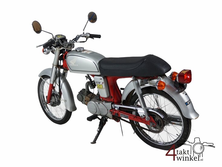 VENDU! Honda CD50s, red-silver, 18423km