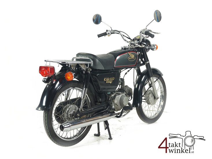 SOLD ! Honda CD50, black, 3681km