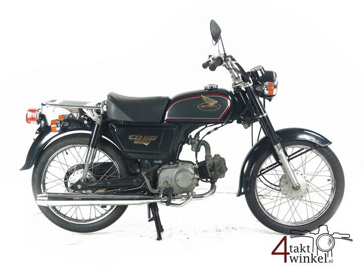 SOLD ! Honda CD50, black, 3681km