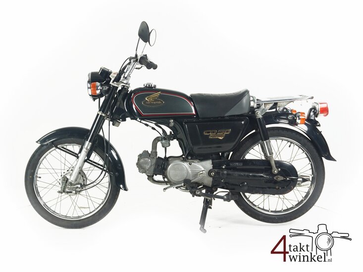 SOLD ! Honda CD50, black, 3681km