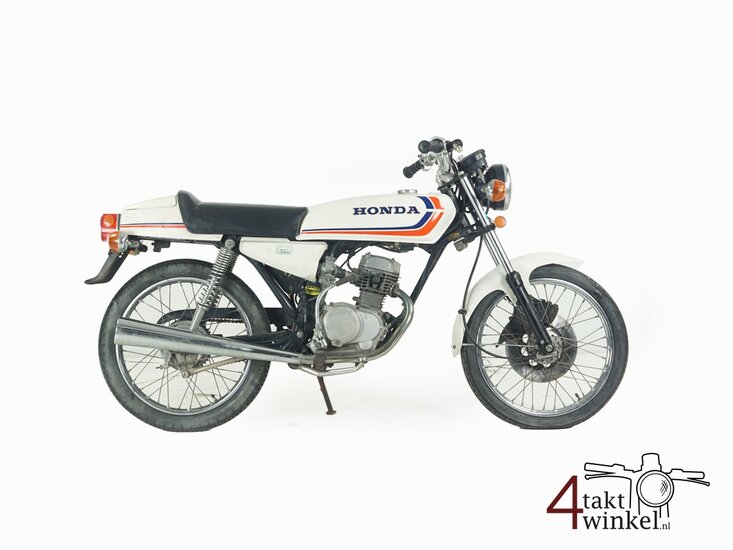 VENDU Honda CB50JX, white, 5921km