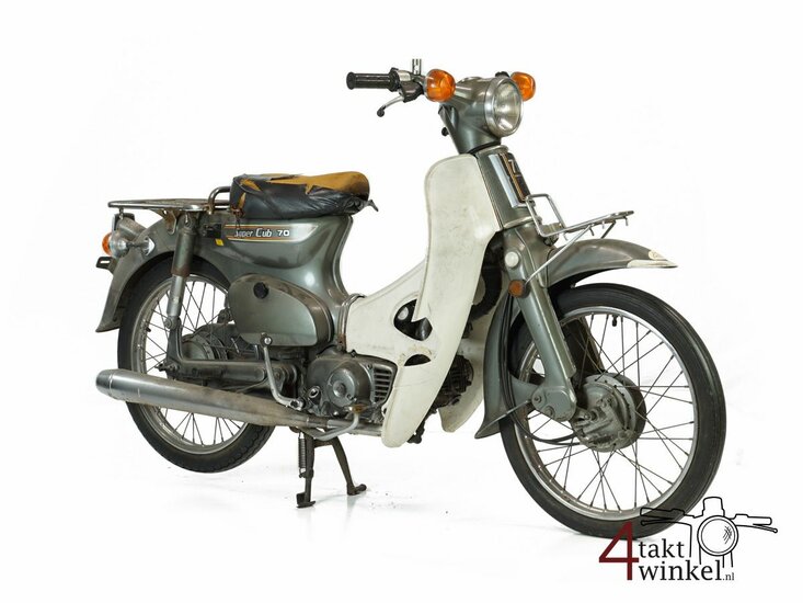 Honda C70 K1 Japanese, gray, 10407 km