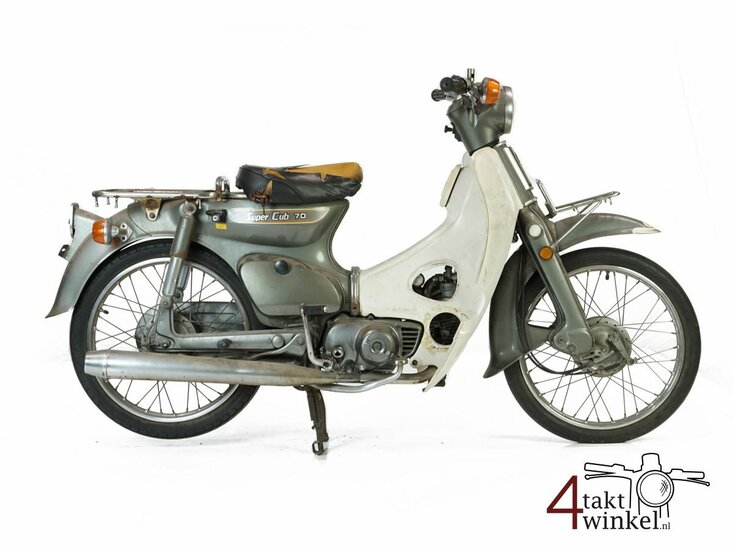 Honda C70 K1 Japanese, gray, 10407 km