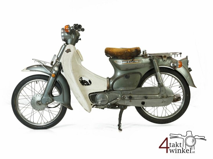 Honda C70 K1 Japanese, gray, 10407 km