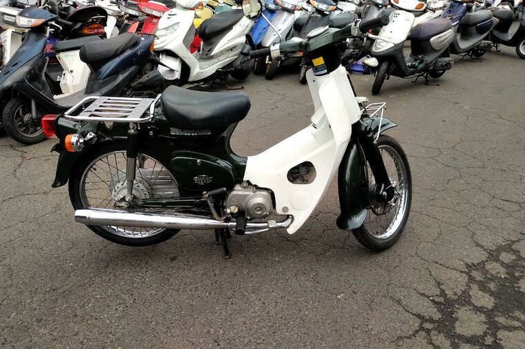 VENDU Honda C50 NT, green, 10939km