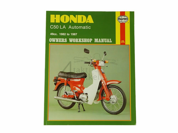 Manuel d&#039;atelier, Honda C50 automatique, copie