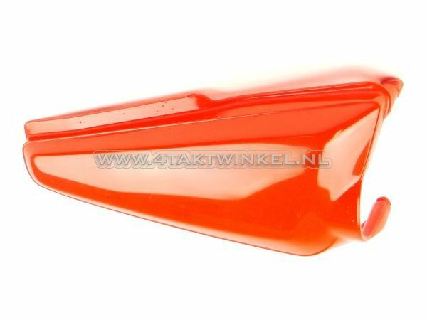 Cache lat&eacute;ral CB50 orange, droite, NOS, d&#039;origine Honda