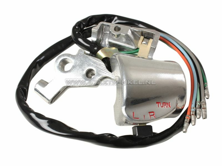 Interrupteur gauche CB50, CY50, clignotant, d&#039;origine Honda