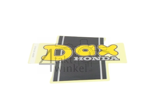 Autocollant cadre Dax, jaune, droit d&#039;origine Honda