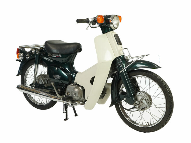 Honda C50 NT, green, 6340km