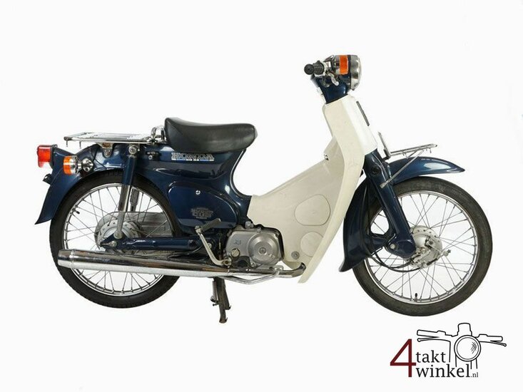 Honda C50 NT, dark blue, 12014km