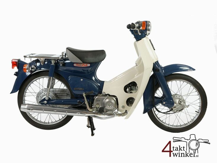 Honda C50 NT, blue, 647km