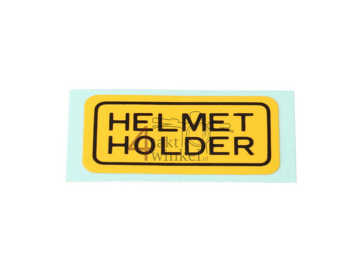 Autocollant Helmet Holder, d&#039;origine Honda