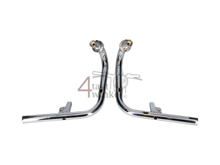 Guidon, set, chrome, convient pour CT70 Dax