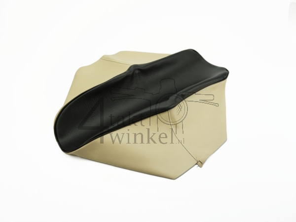 Housse de selle C50 OT noir cr&egrave;me