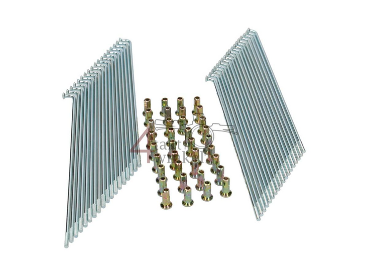 Jeu de rayons roue avant 17 aspect original, convient pour SS50, CD50, C50