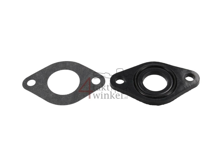 Isolateur 16mm, bride large, avec joint torique