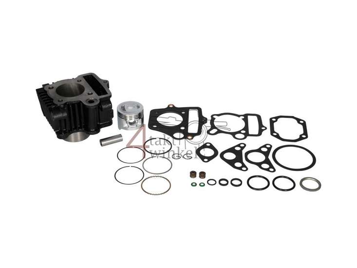 Kit de cylindre, avec piston et joint 70cc, culasse NT50 72cc empr.&nbsp;acier