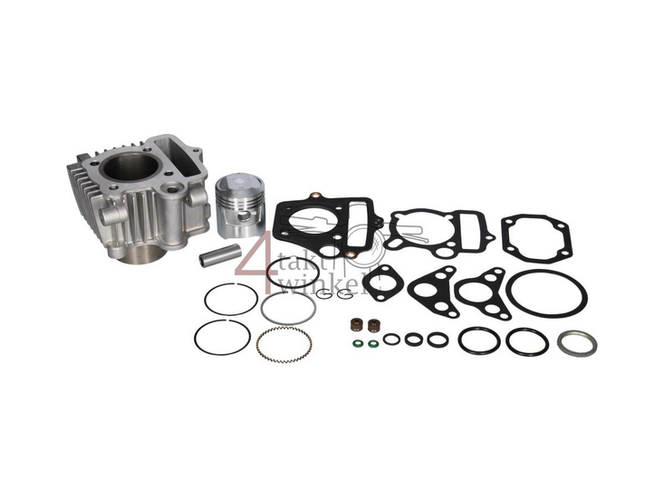 Kit de cylindre, avec piston et joint 70cc, culasse OT70 49cc empr.&nbsp;aluminium, japonaise