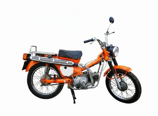Honda CT90 K4, oranje, 2963 miles